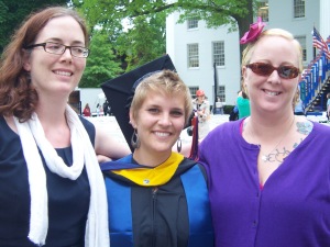 You didn't think I'd forget to show you all three of our daughters, including the graduate, did you? What a wonderful weekend!
